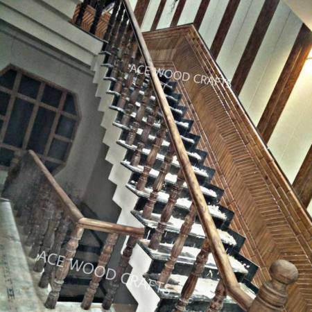 Ace Wood Crafts Staircase Pillars Manufacturers, Suppliers in Saharanpur