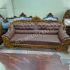 Fully carved Wooden Sofa Set Living Room Wooden Sofa Set Manufacturers, Suppliers in Saharanpur