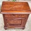 Handcrafted Wooden Carved Side Table Premium Sheesham Wood Customizable Design Ace Wood Crafts Manufacturers, Suppliers in Saharanpur