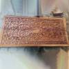 Handmade Solid Teak Wood Carved Door Premium Quality Single Panel Wooden Door Manufacturers, Suppliers in Saharanpur