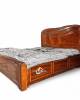 Imperial Teakwood Sleigh Bed by Ace Wood Crafts – Luxurious & Timeless Design Manufacturers, Suppliers in Saharanpur