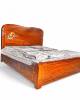 Imperial Teakwood Sleigh Bed by Ace Wood Crafts – Luxurious & Timeless Design Manufacturers, Suppliers in Saharanpur