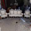 Royal Carved Wooden Sofa Set Manufacturers, Suppliers in Saharanpur