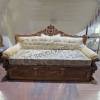 Royal Hand Carved Wooden Sofa Cum Bed Manufacturers, Suppliers in Saharanpur