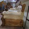 Royal Hand Carved Wooden Sofa Cum Bed Manufacturers, Suppliers in Saharanpur