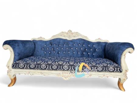 Teakwood Sofa – Deco Pearl Metallic Luxury Furniture by Ace Wood Crafts Manufacturers, Suppliers in Saharanpur