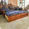 Wood Carved Sofa Cum Bed Manufacturers, Suppliers in Saharanpur