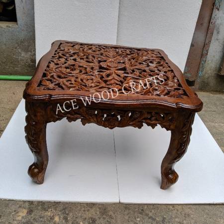 Wooden Handcrafted Center Table Manufacturers, Suppliers in Saharanpur