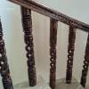 Wooden Handmade Sheesham Stair Pillar Baluster Manufacturers, Suppliers in Saharanpur