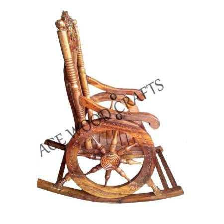 Wooden Rocking Chair Manufacturers, Suppliers in Saharanpur